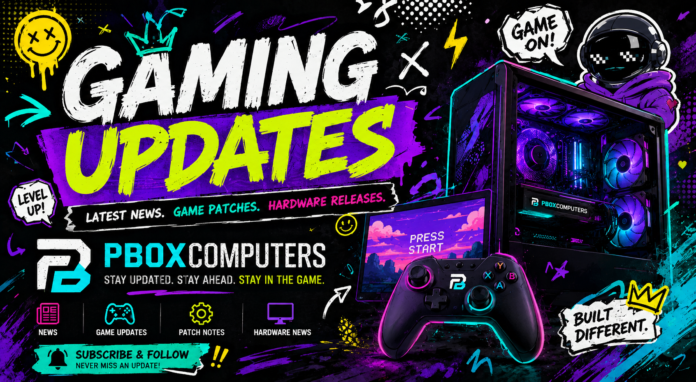 gaming updates pboxcomputers