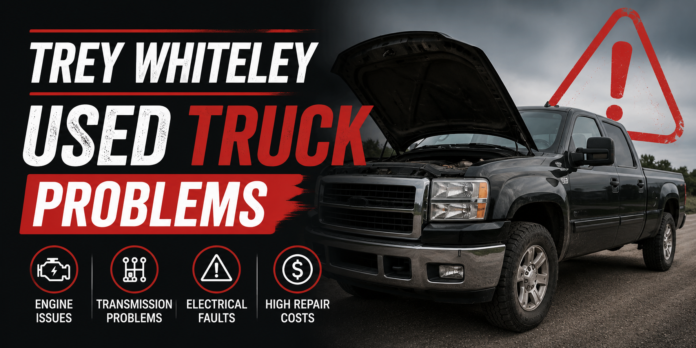 trey whiteley used truck problems