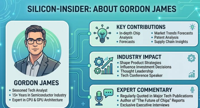 Silicon-Insider About Gordon James