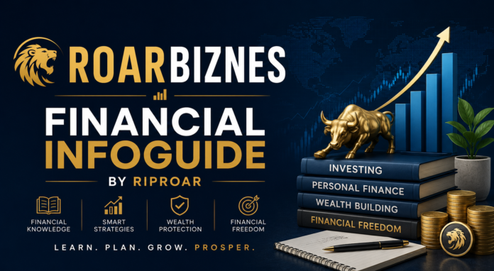 roarbiznes financial infoguide by riproar