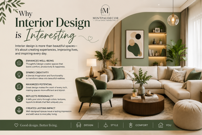 why interior design is interesting mintpaldecor